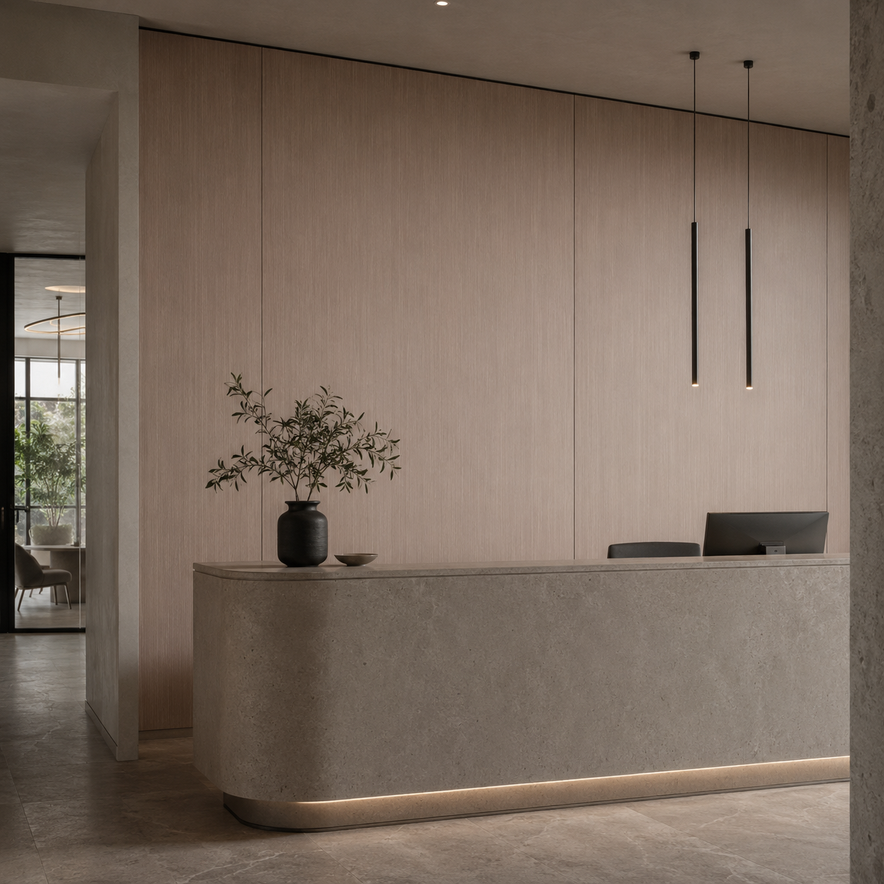 Panel ścienny MURO_027 Jesion Cielisty | Wodoodporny 2900×1220 mm