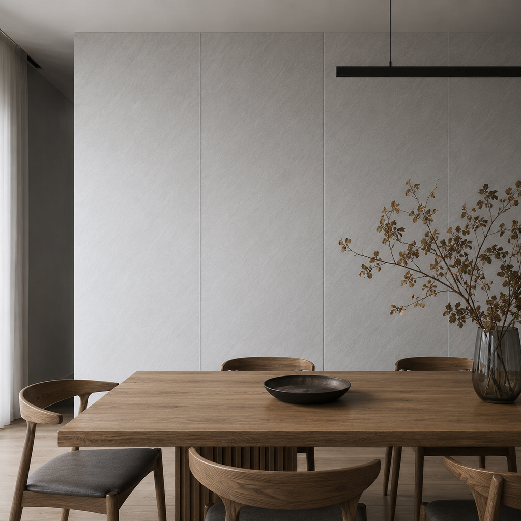 Panel ścienny MURO_001 Beton Jasnoszary | Wodoodporny 2900×1220 mm