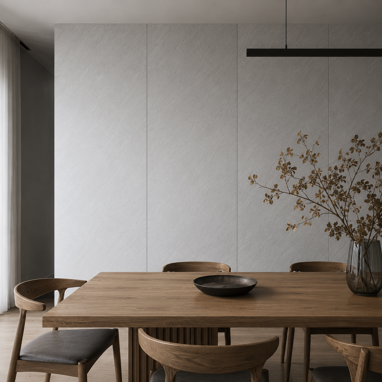 Panel ścienny MURO_001 Beton Jasnoszary | Wodoodporny 2900×1220 mm